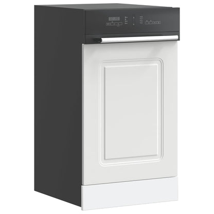 Pannello Lavastoviglie Kalmar Bianco 45x1,5x57 cm in Truciolato