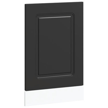 Pannello Lavastoviglie Kalmar Nero 45x1,5x57 cm in Truciolato | homemem39
