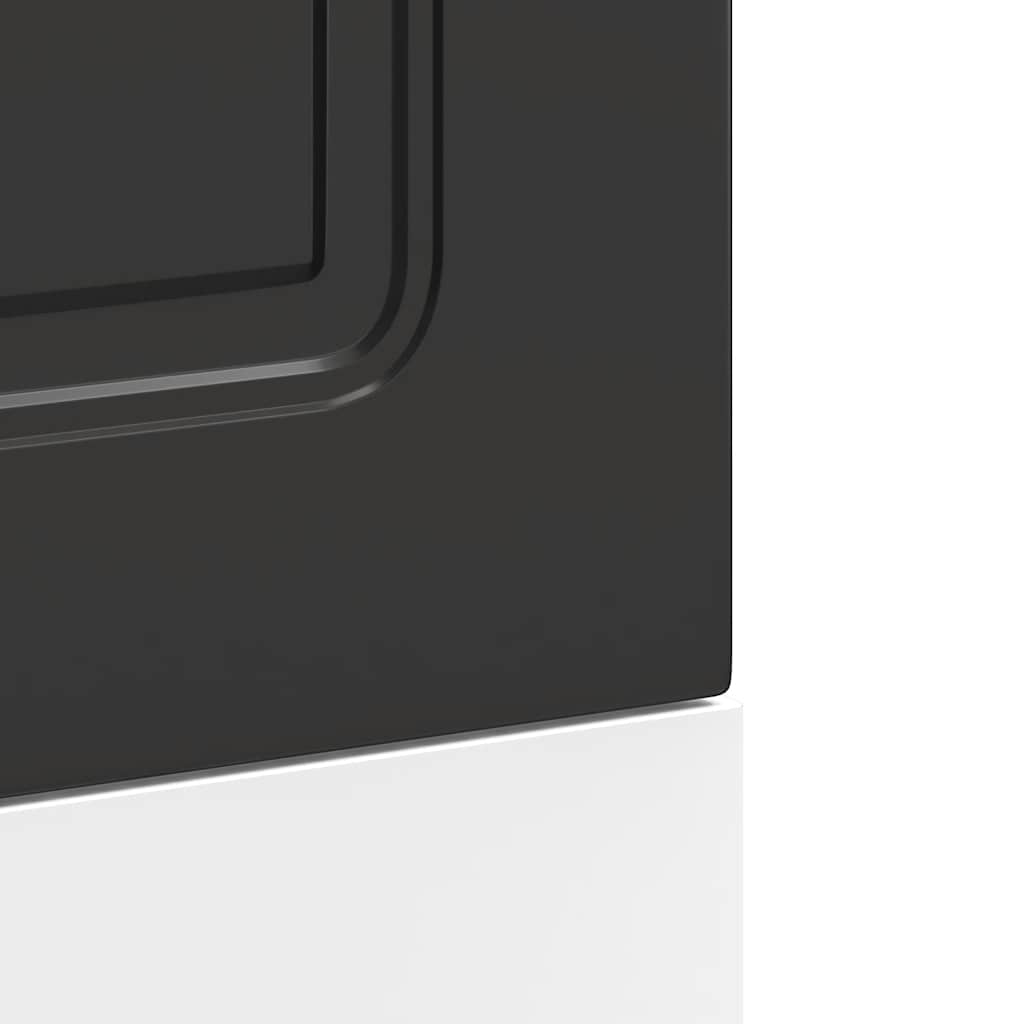 Pannello Lavastoviglie Kalmar Nero 45x1,5x57 cm in Truciolato | homemem39