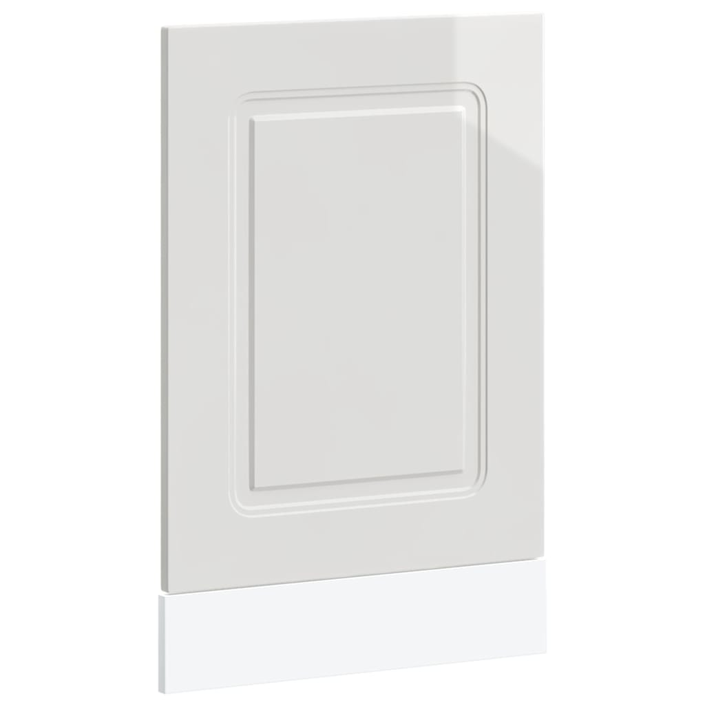 Pannello Lavastoviglie Kalmar Bianco Lucido 45x1,5x57 cm | homemem39