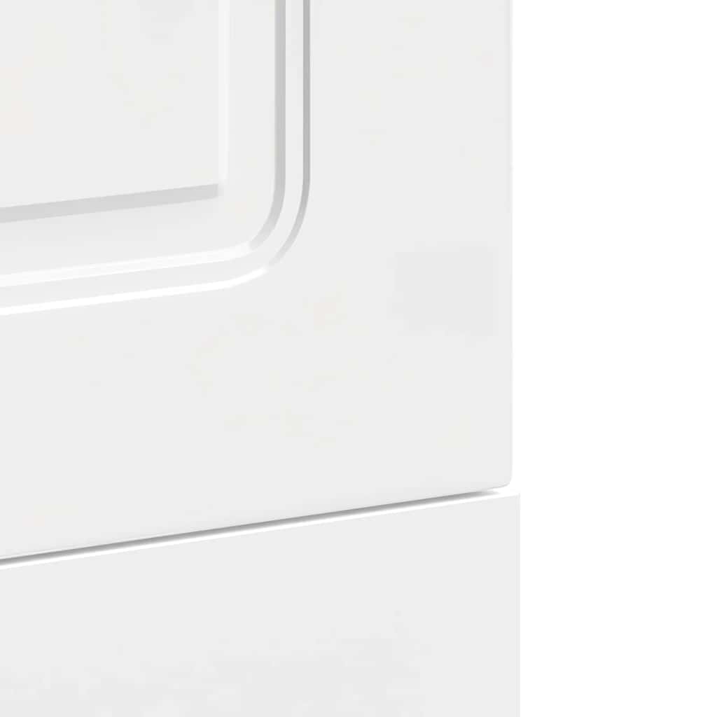 Pannello Lavastoviglie Kalmar Bianco Lucido 45x1,5x57 cm