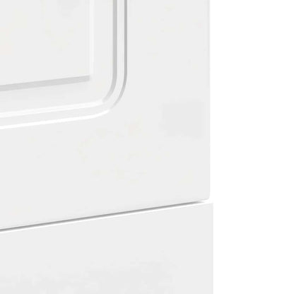 Pannello Lavastoviglie Kalmar Bianco Lucido 45x1,5x57 cm
