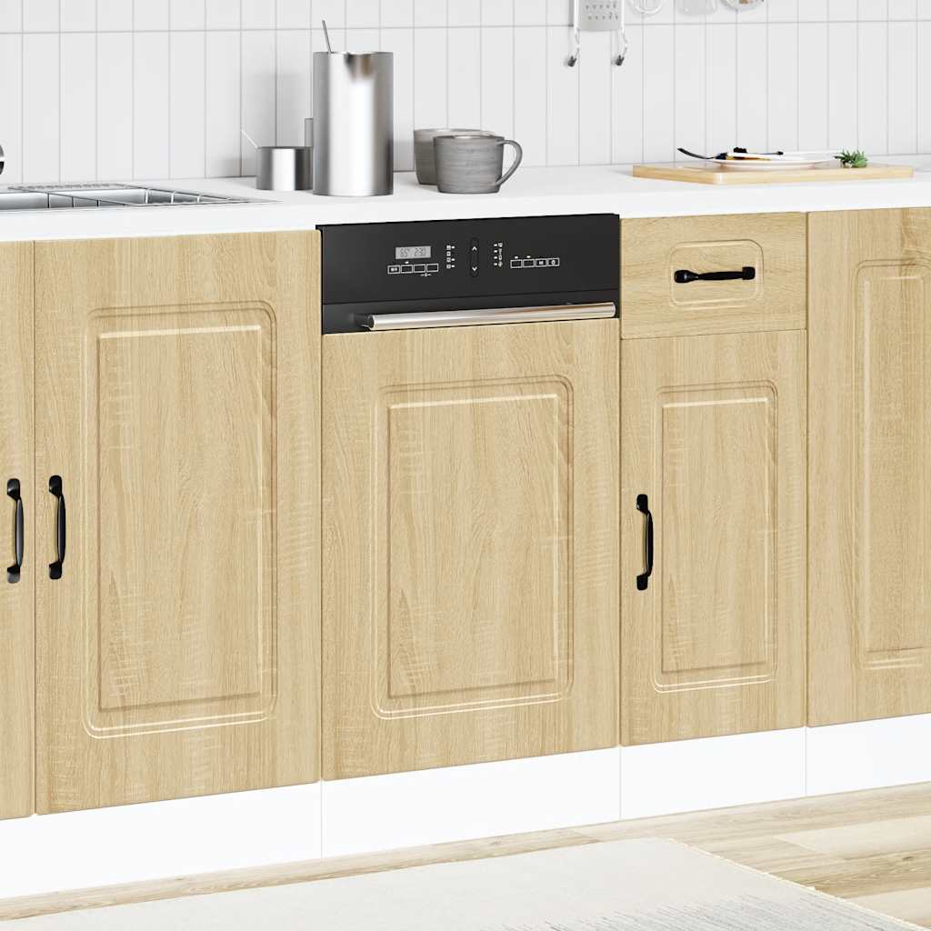 Pannello Lavastoviglie Kalmar Rovere Sonoma 45x1,5x57 cm