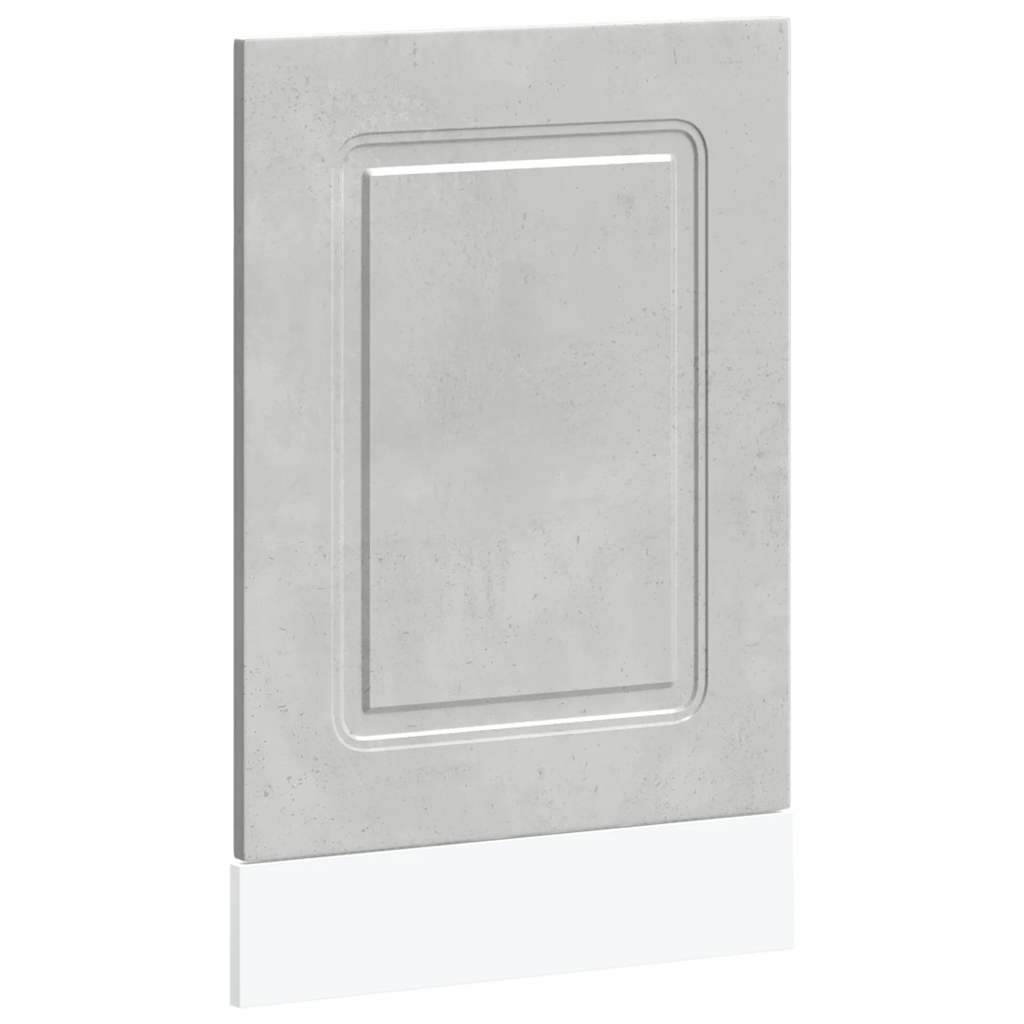 Pannello Lavastoviglie Kalmar Grigio Cemento 45x1,5x57 cm | homemem39