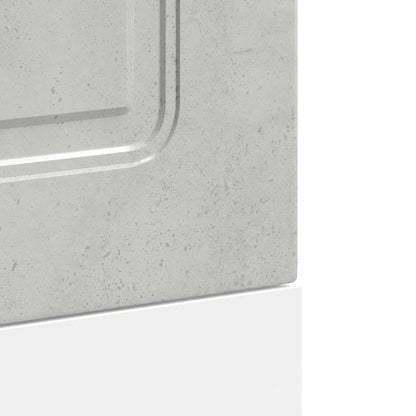 Pannello Lavastoviglie Kalmar Grigio Cemento 45x1,5x67 cm - homemem39