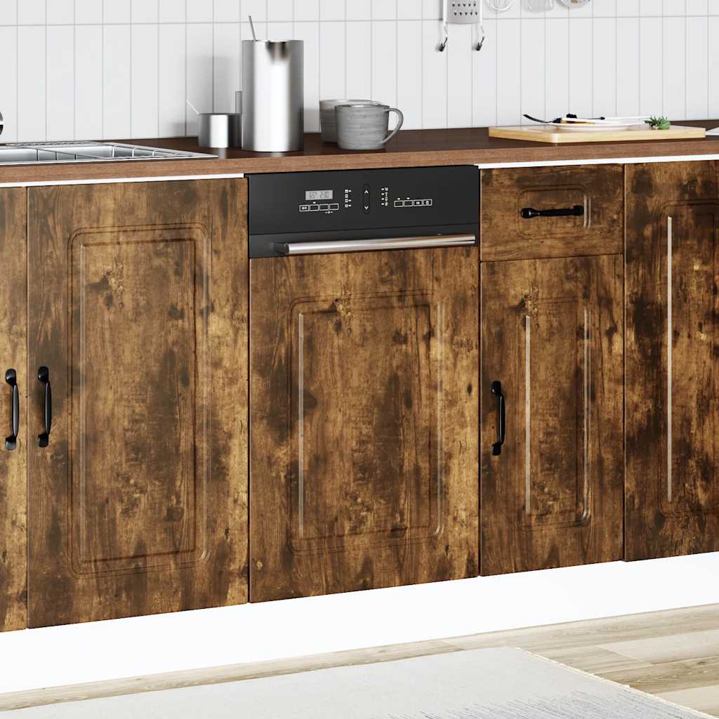 Pannello Lavastoviglie Kalmar Rovere Fumo 45x1,5x57 cm | homemem39