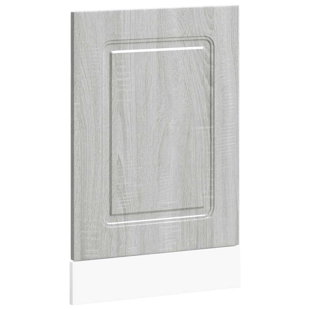 Pannello Lavastoviglie Kalmar Grigio Sonoma 45x1,5x67 cm - homemem39