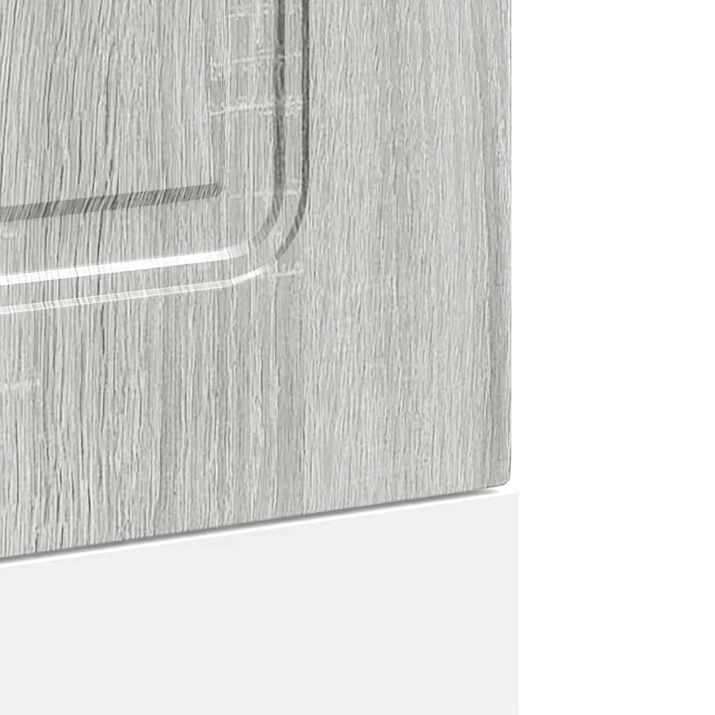 Pannello Lavastoviglie Kalmar Grigio Sonoma 45x1,5x57 cm | homemem39
