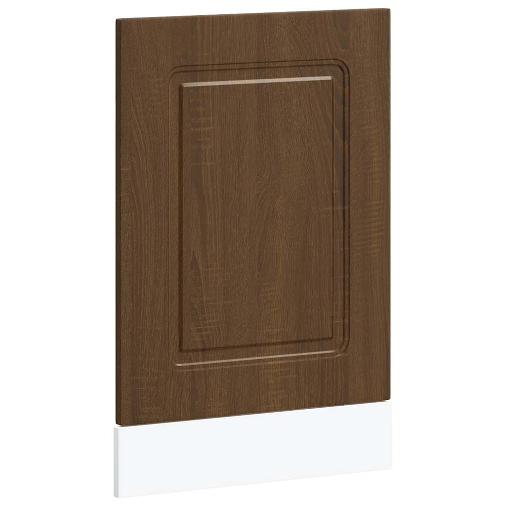Pannello Lavastoviglie Kalmar Rovere Marrone 45x1,5x57 cm