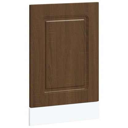 Pannello Lavastoviglie Kalmar Rovere Marrone 45x1,5x57 cm