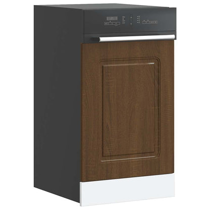 Pannello Lavastoviglie Kalmar Rovere Marrone 45x1,5x57 cm | homemem39