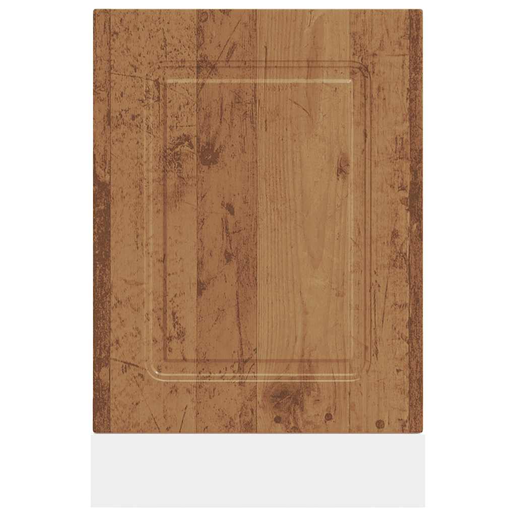 Pannello Lavastoviglie Kalmar Legno Antico 45x1,5x57 cm