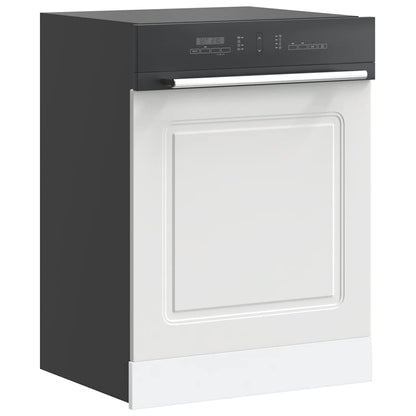 Pannello Lavastoviglie Kalmar Bianco 60x1,5x57 cm in Truciolato | homemem39