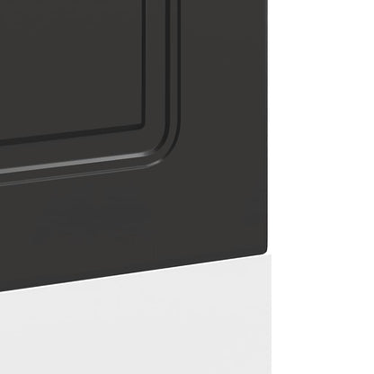 Pannello Lavastoviglie Kalmar Nero 60x1,5x57 cm in Truciolato | homemem39