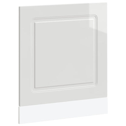 Pannello Lavastoviglie Kalmar Bianco Lucido 60x1,5x57 cm