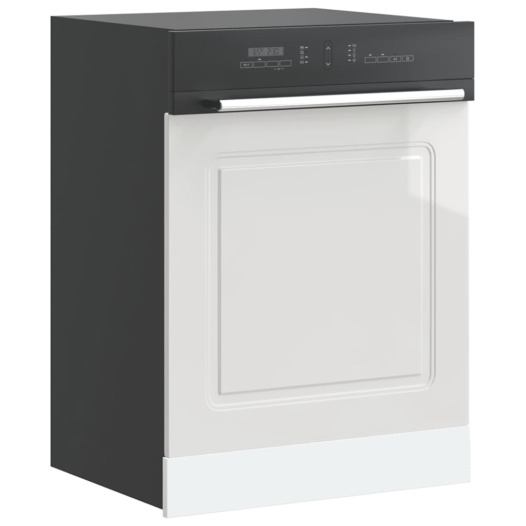 Pannello Lavastoviglie Kalmar Bianco Lucido 60x1,5x57 cm