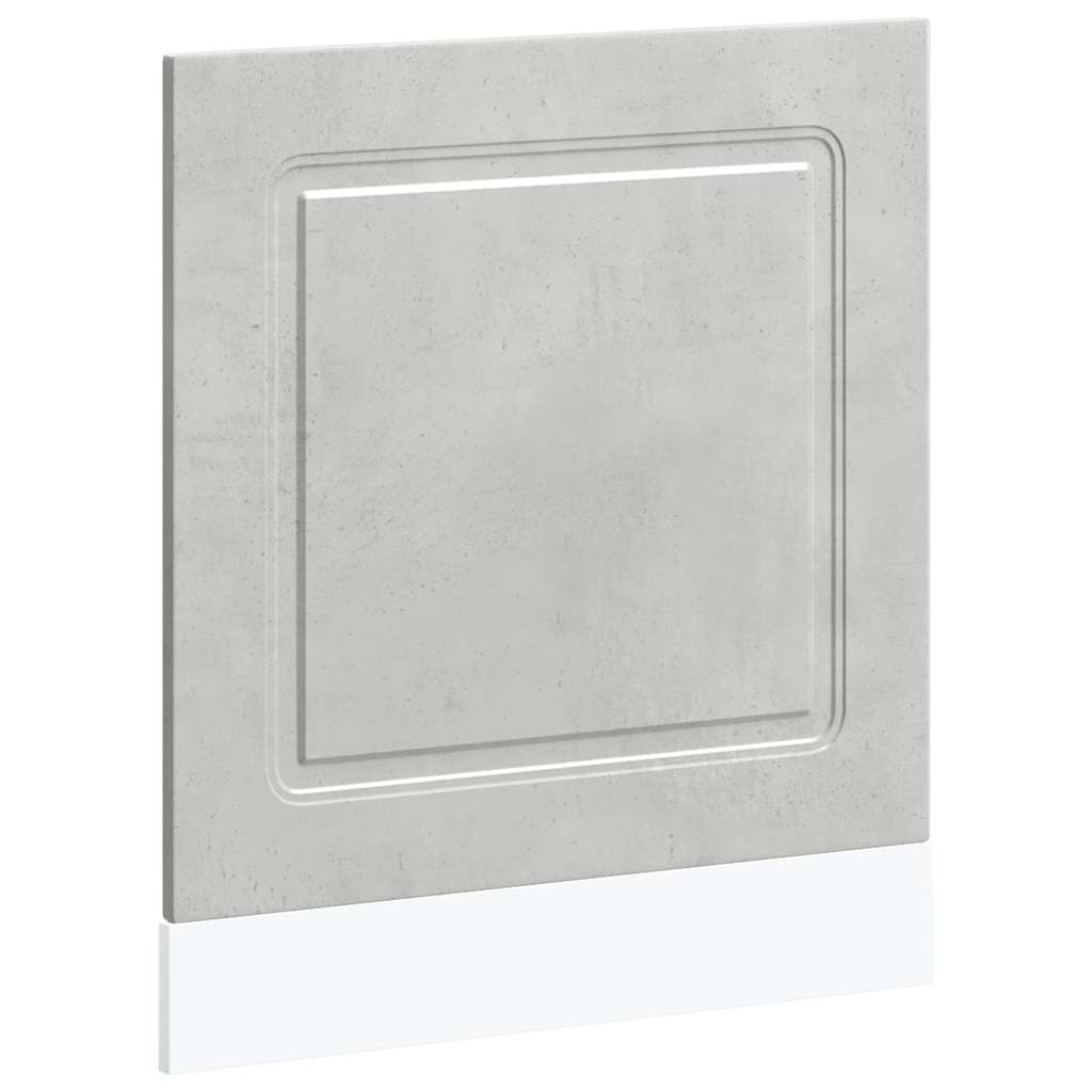 Pannello Lavastoviglie Kalmar Grigio Cemento 60x1,5x57 cm | homemem39