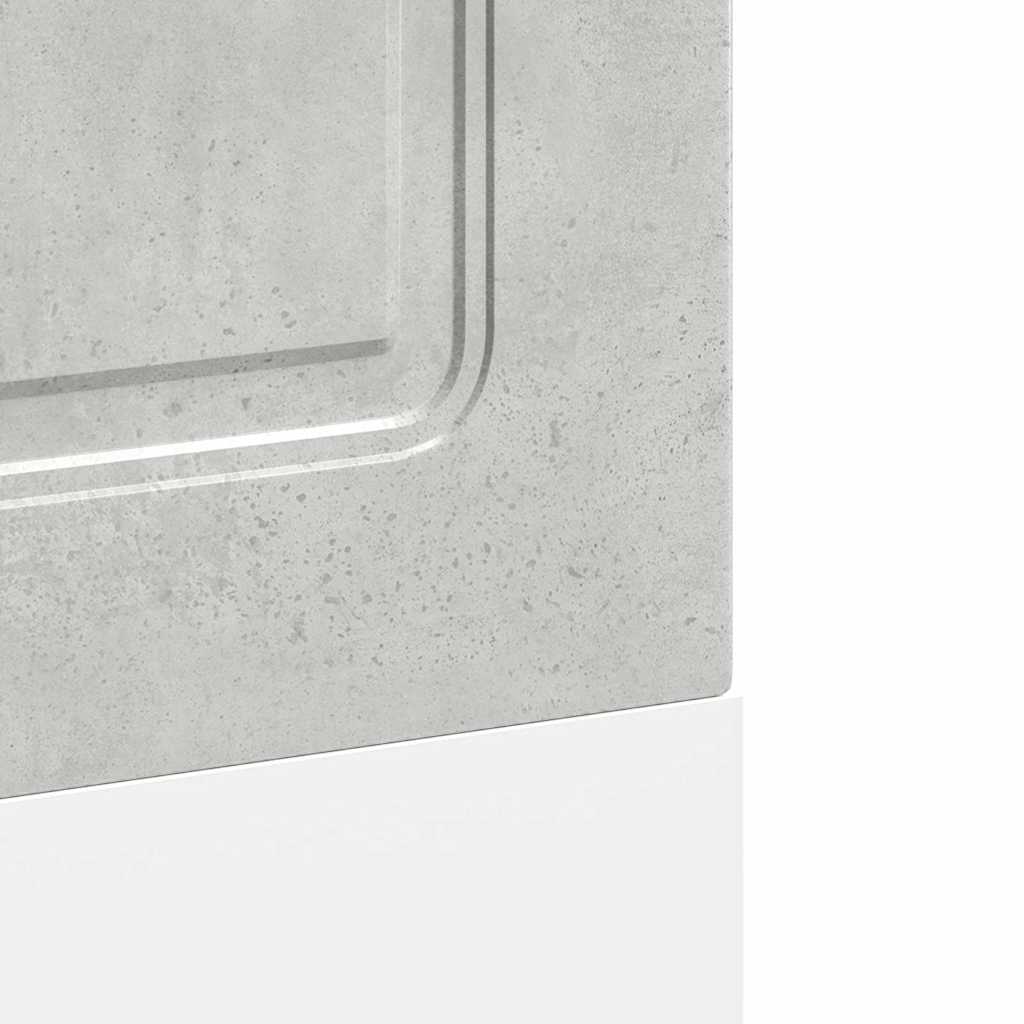 Pannello Lavastoviglie Kalmar Grigio Cemento 60x1,5x57 cm | homemem39