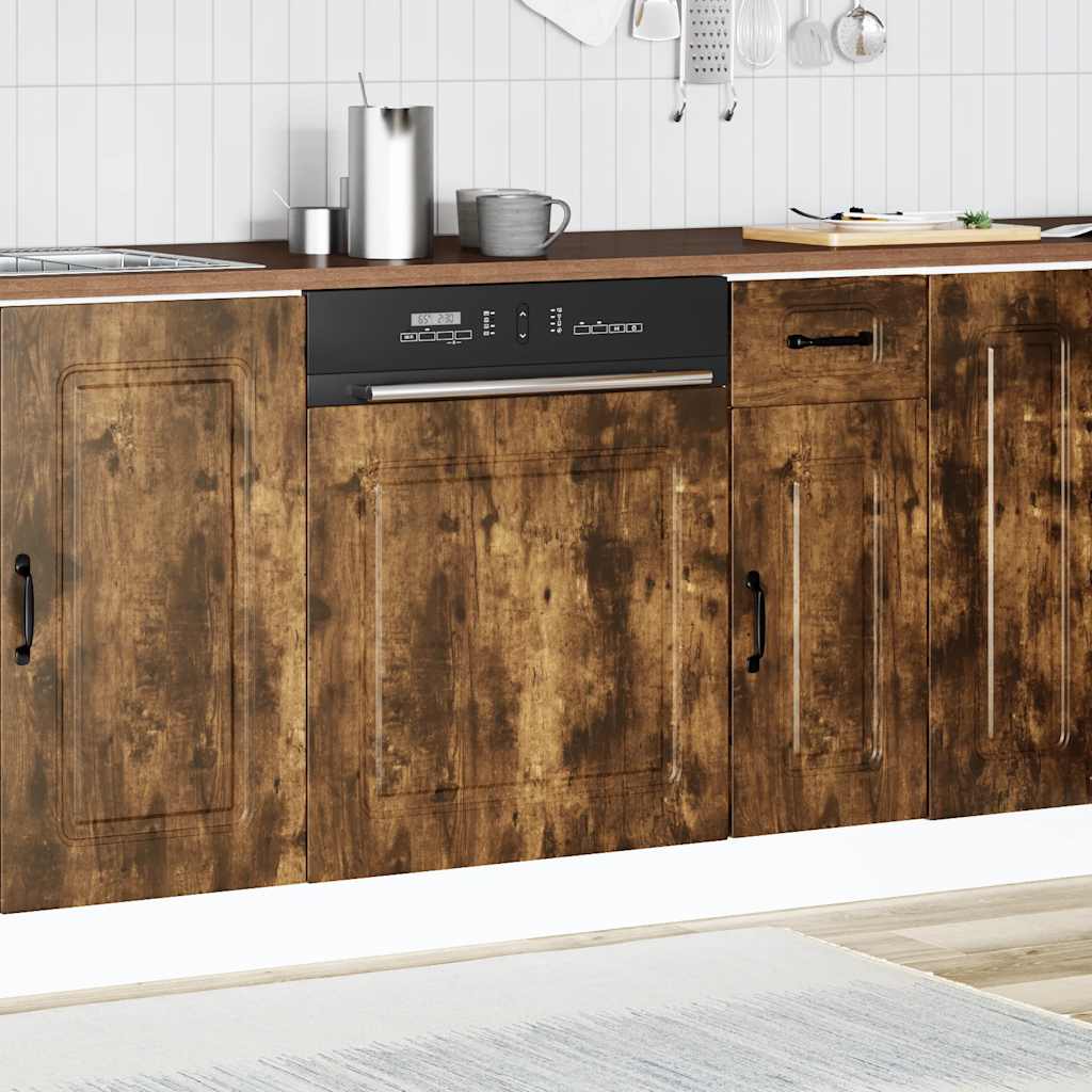 Pannello Lavastoviglie Kalmar Rovere Fumo 60x1,5x57 cm | homemem39