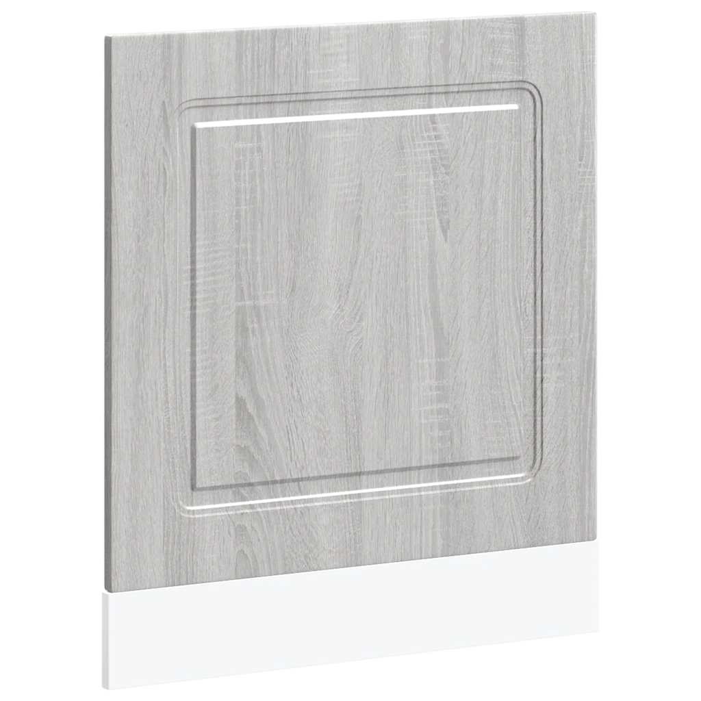 Pannello Lavastoviglie Kalmar Grigio Sonoma 60x1,5x57 cm | homemem39