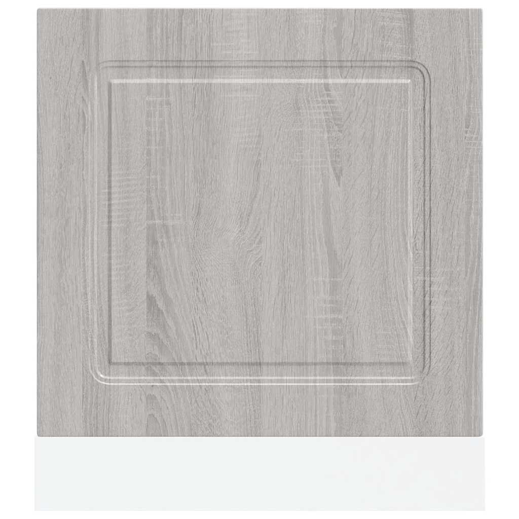 Pannello Lavastoviglie Kalmar Grigio Sonoma 60x1,5x57 cm