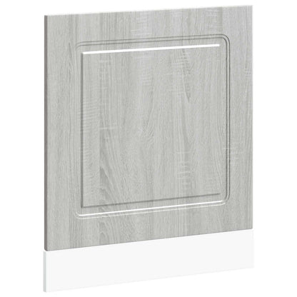 Pannello Lavastoviglie Kalmar Grigio Sonoma 60x1,5x57 cm