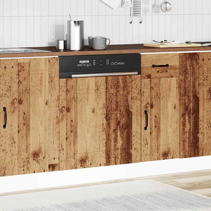 Pannello Lavastoviglie Kalmar Legno Antico 60x1,5x57 cm | homemem39