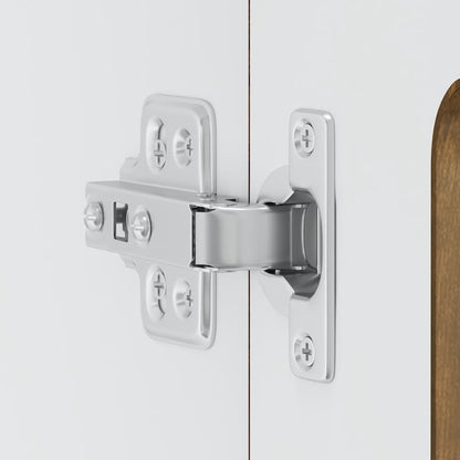 Pensile da Cucina con Porta in Vetro Kalmar Rovere Fumo - homemem39