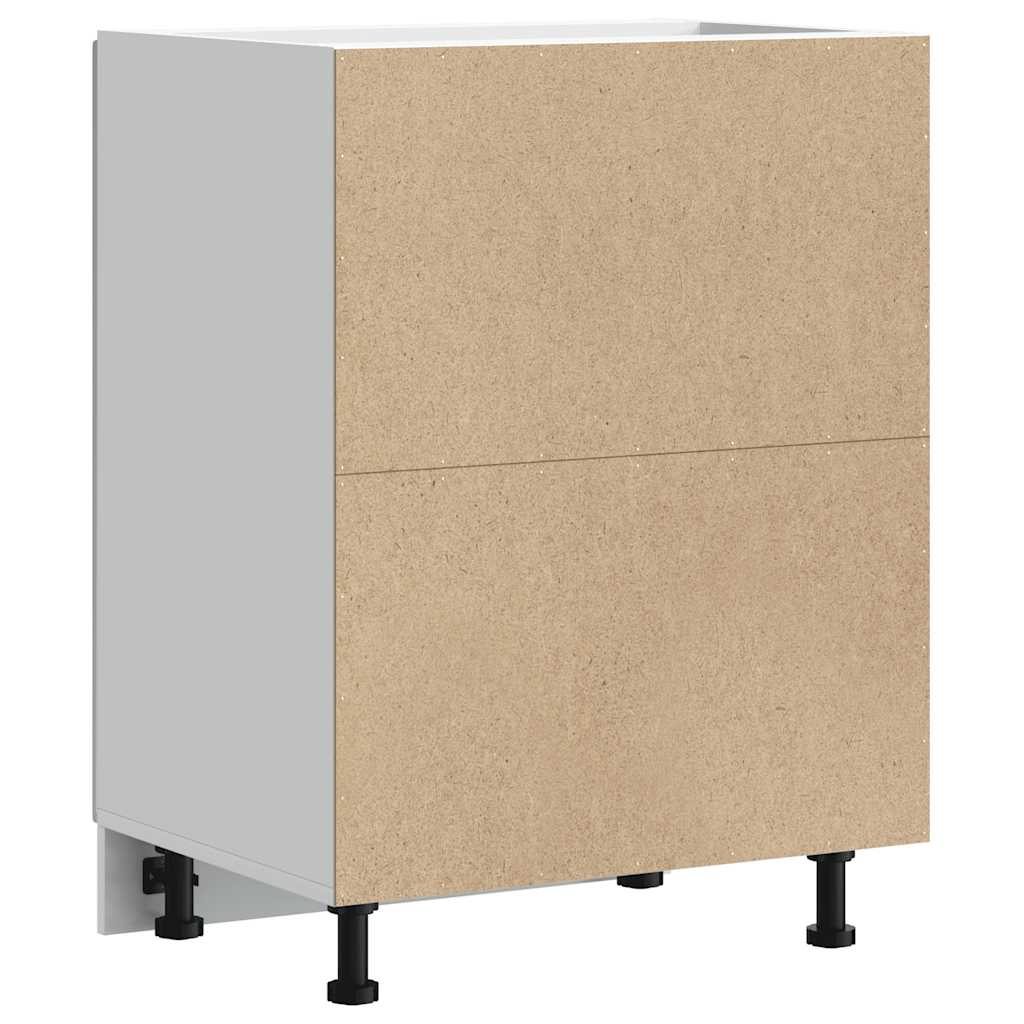 Mobile Base Lavello Lucca Bianco in Legno Multistrato - homemem39