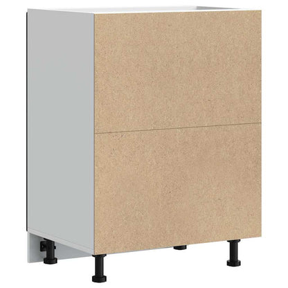 Mobile Base Lavello Lucca Nero in Legno Multistrato - homemem39