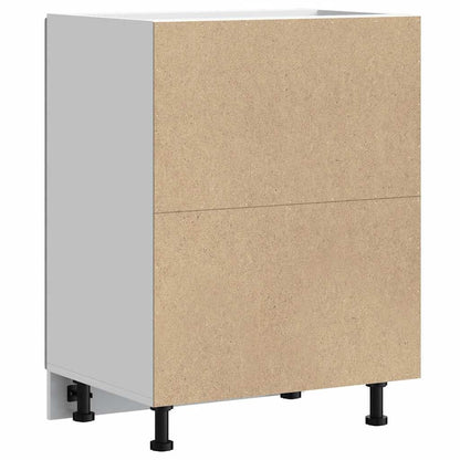 Mobile Base Lavello Lucca Grigio Sonoma in Legno Multistrato - homemem39