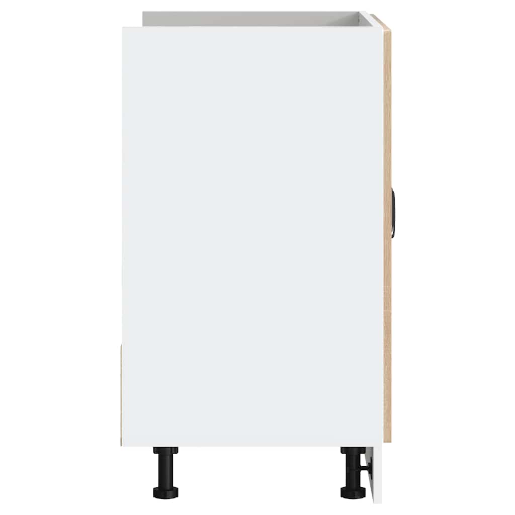 Mobile Base Lavello Lucca Rovere Sonoma in Legno Multistrato - homemem39