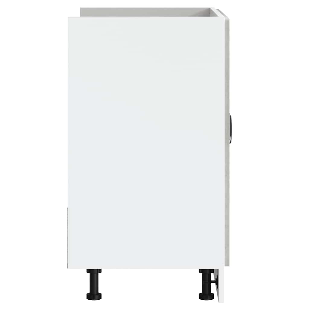 Mobile Base Lavello Lucca Grigio Cemento in Legno Multistrato - homemem39