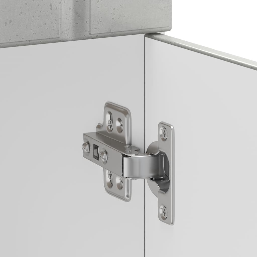 Base da Cucina Lucca Grigio Cemento in Legno Multistrato - homemem39