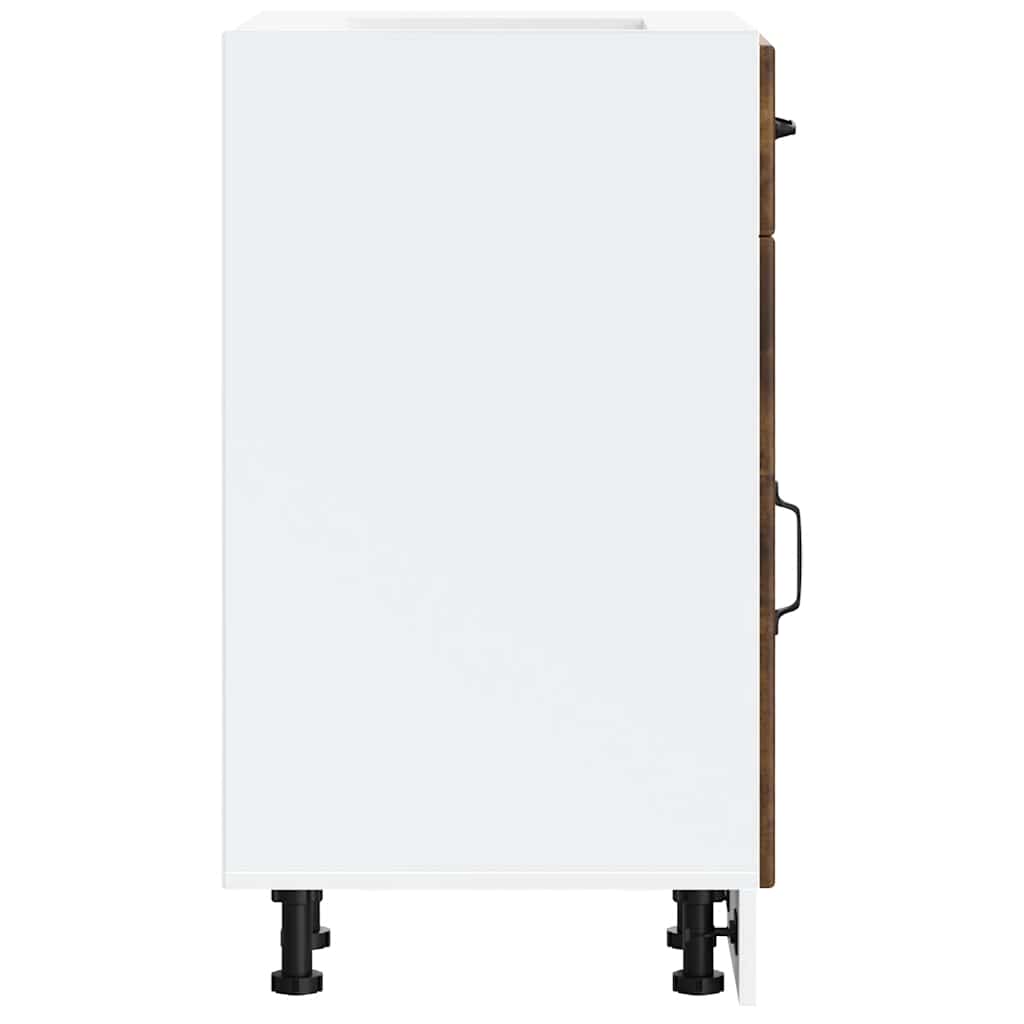 Base da Cucina Lucca Rovere Fumo in Legno Multistrato - homemem39