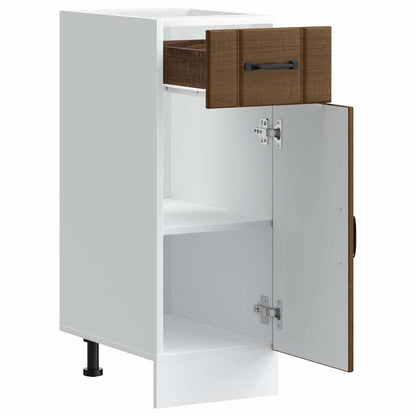 Base da Cucina Lucca Rovere Marrone in Legno Multistrato - homemem39