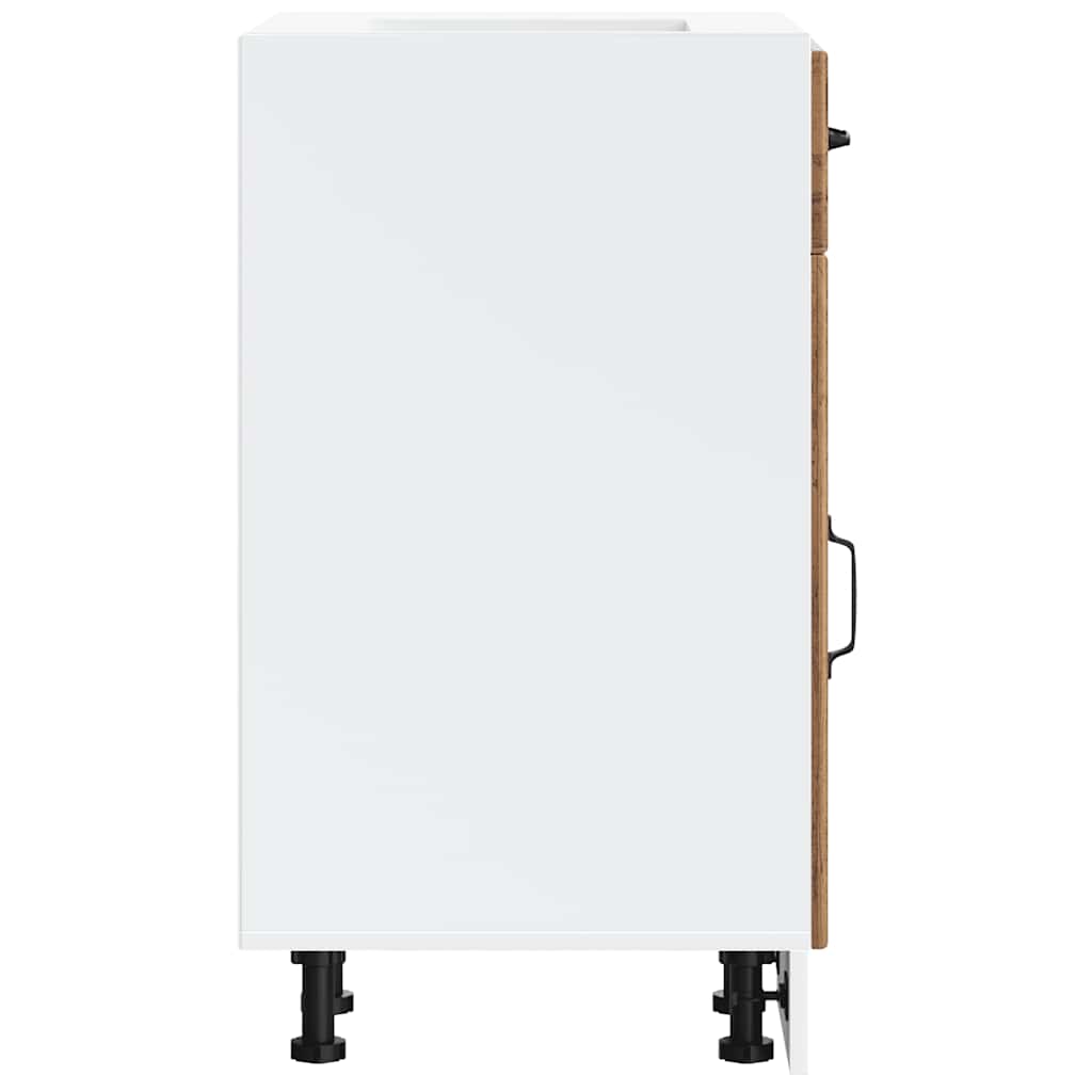 Base da Cucina Lucca Legno Antico in Legno Multistrato - homemem39