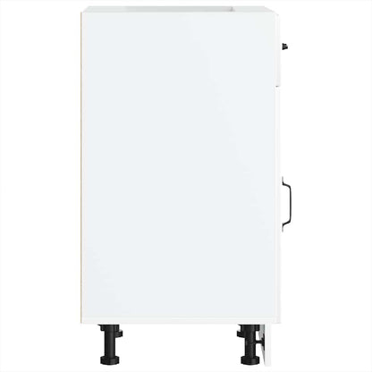 Base da Cucina Lucca Bianco in Legno Multistrato - homemem39