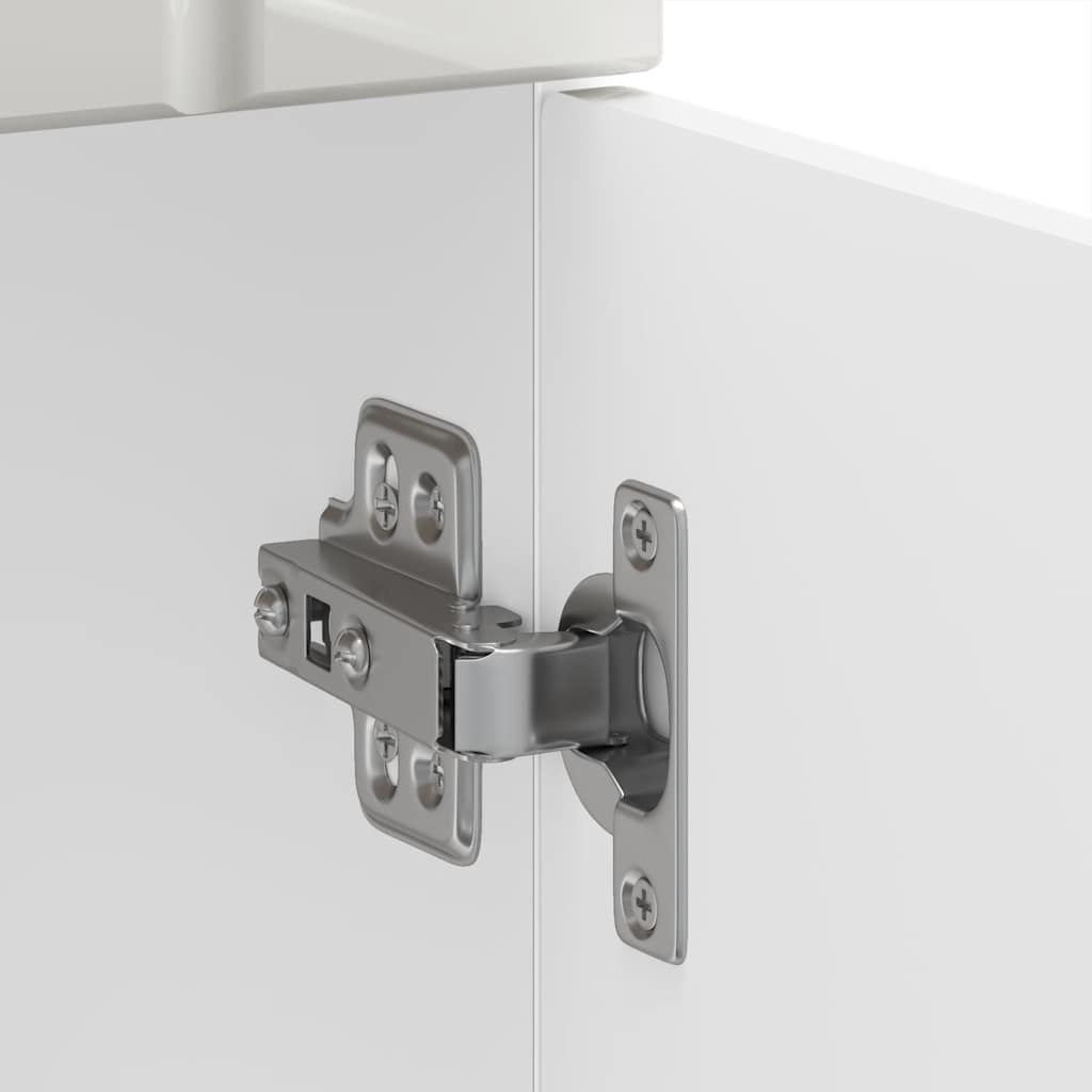 Base da Cucina Lucca Bianco Lucido in Legno Multistrato - homemem39