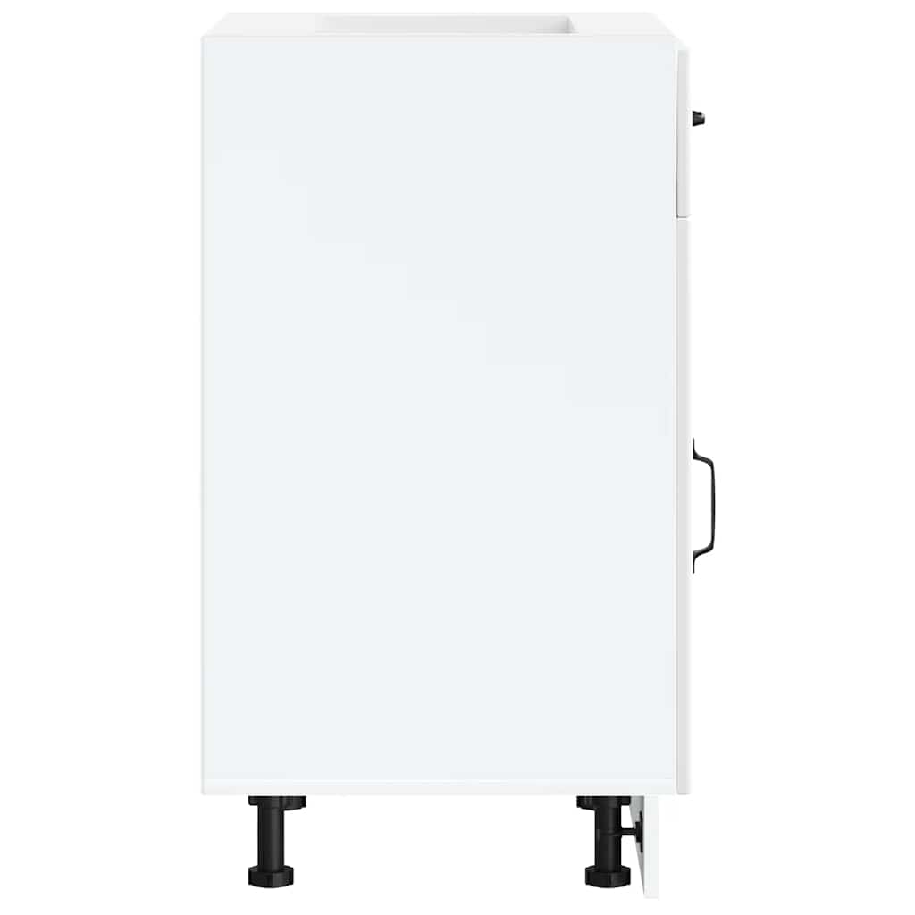 Base da Cucina Lucca Bianco in Legno Multistrato - homemem39