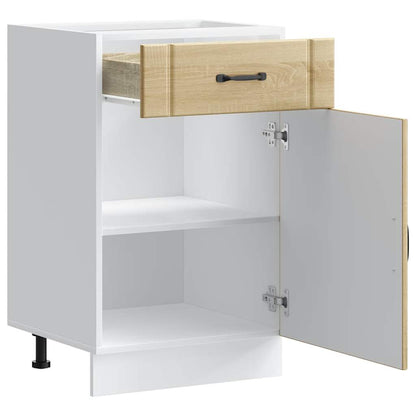 Base da Cucina Lucca Rovere Sonoma in Legno Multistrato - homemem39