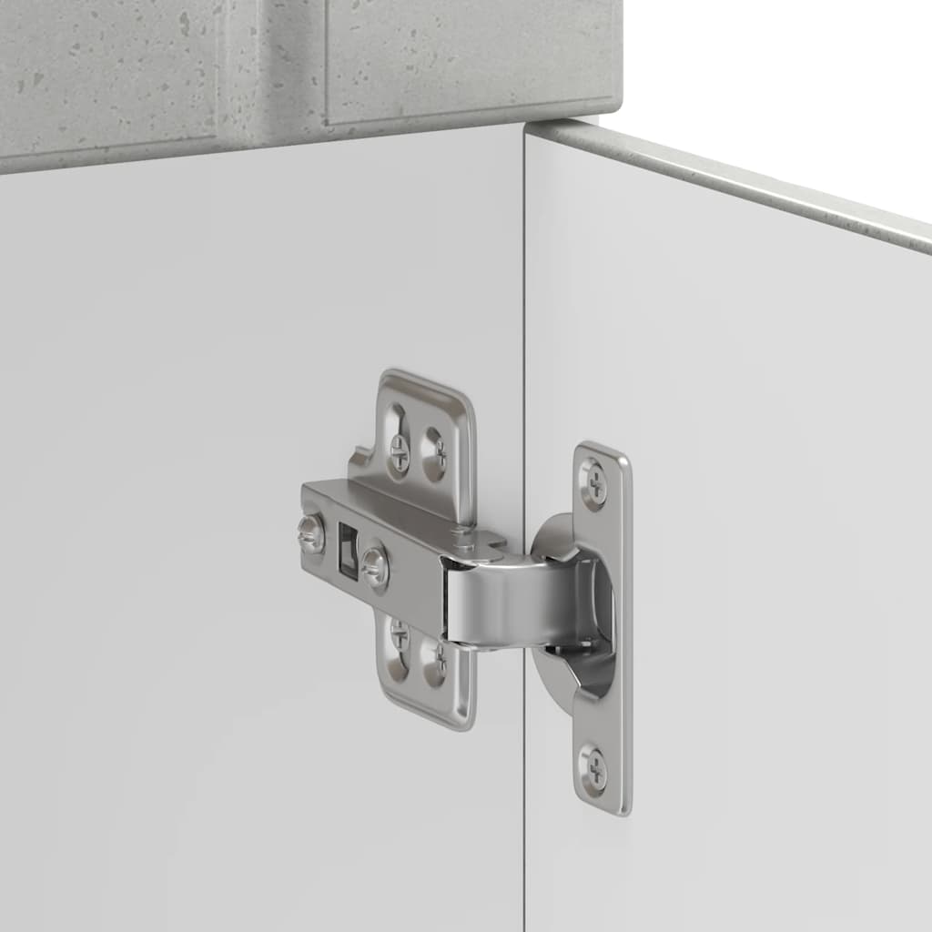 Base da Cucina Lucca Grigio Cemento in Legno Multistrato - homemem39