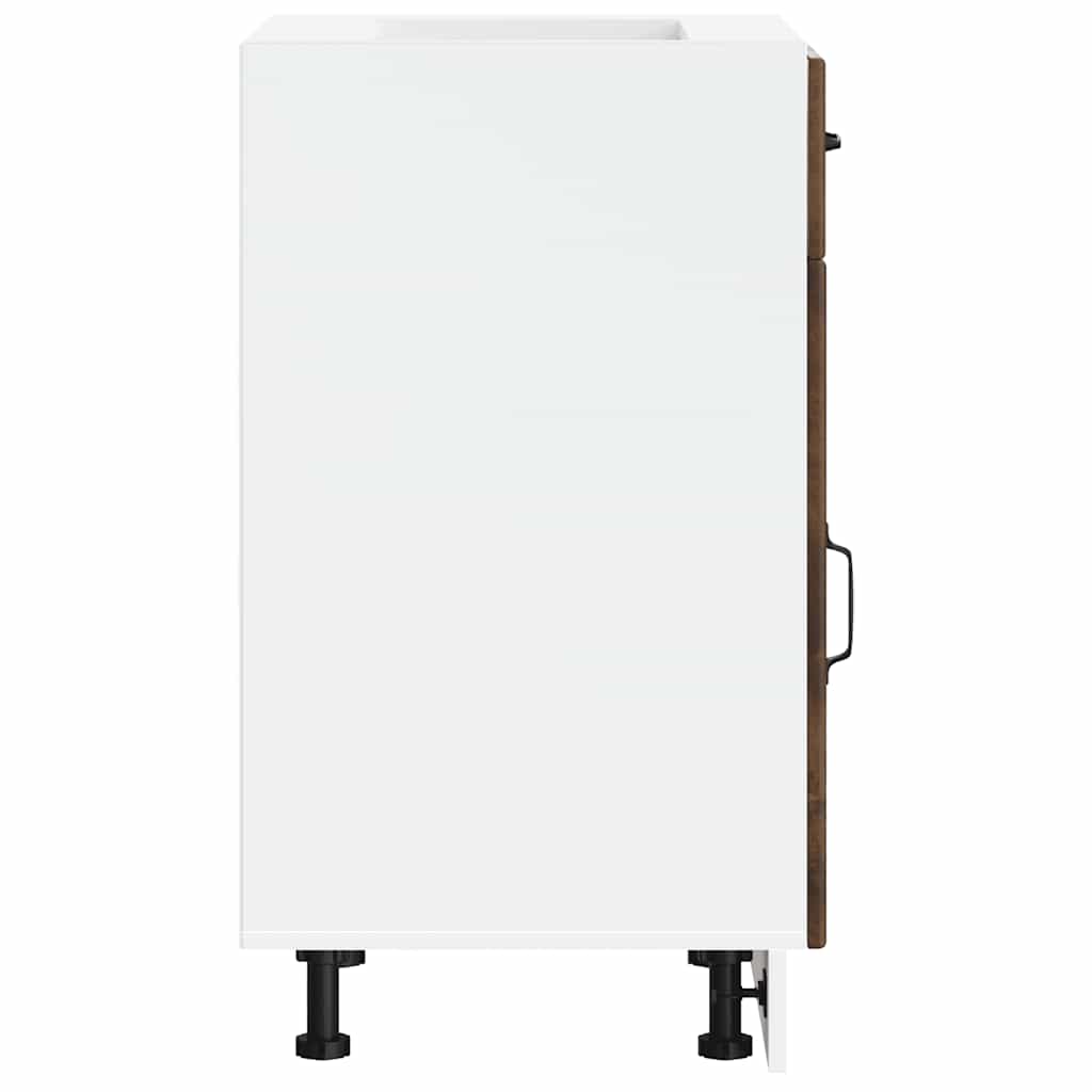 Base da Cucina Lucca Rovere Fumo in Legno Multistrato - homemem39