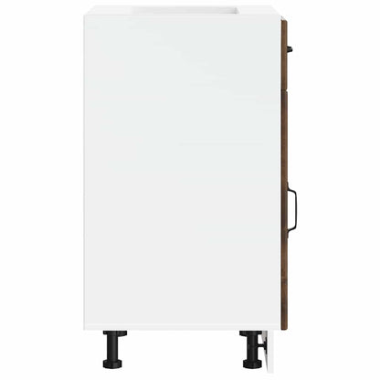 Base da Cucina Lucca Rovere Fumo in Legno Multistrato - homemem39