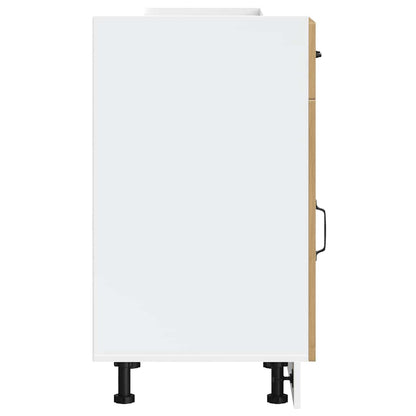 Base da Cucina Lucca Rovere Artigianale in Legno Multistrato - homemem39