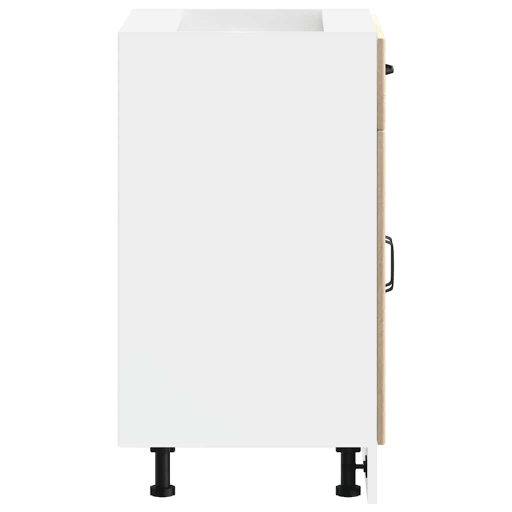 Base da Cucina Lucca Rovere Sonoma in Legno Multistrato - homemem39