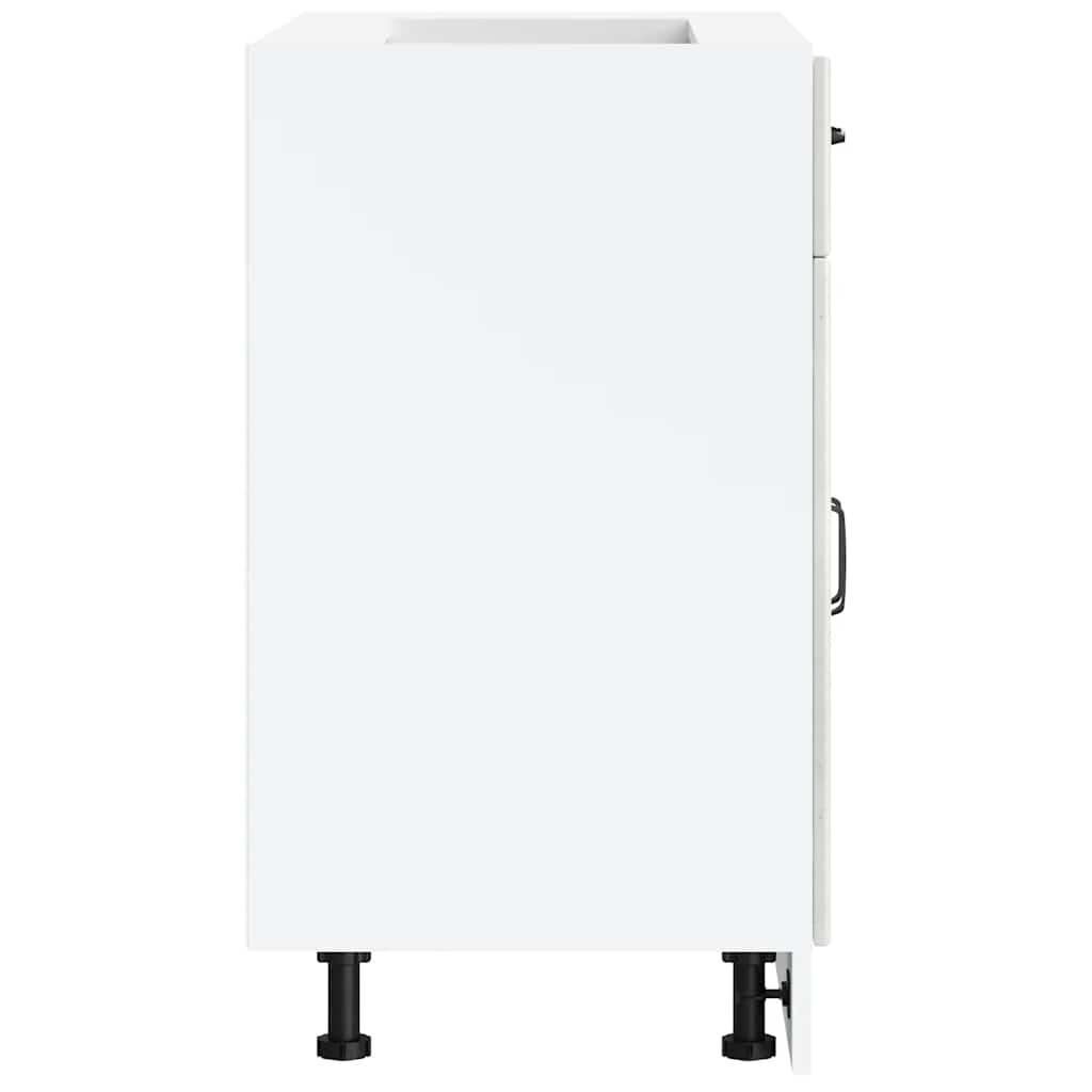 Base da Cucina Lucca Grigio Cemento in Legno Multistrato - homemem39