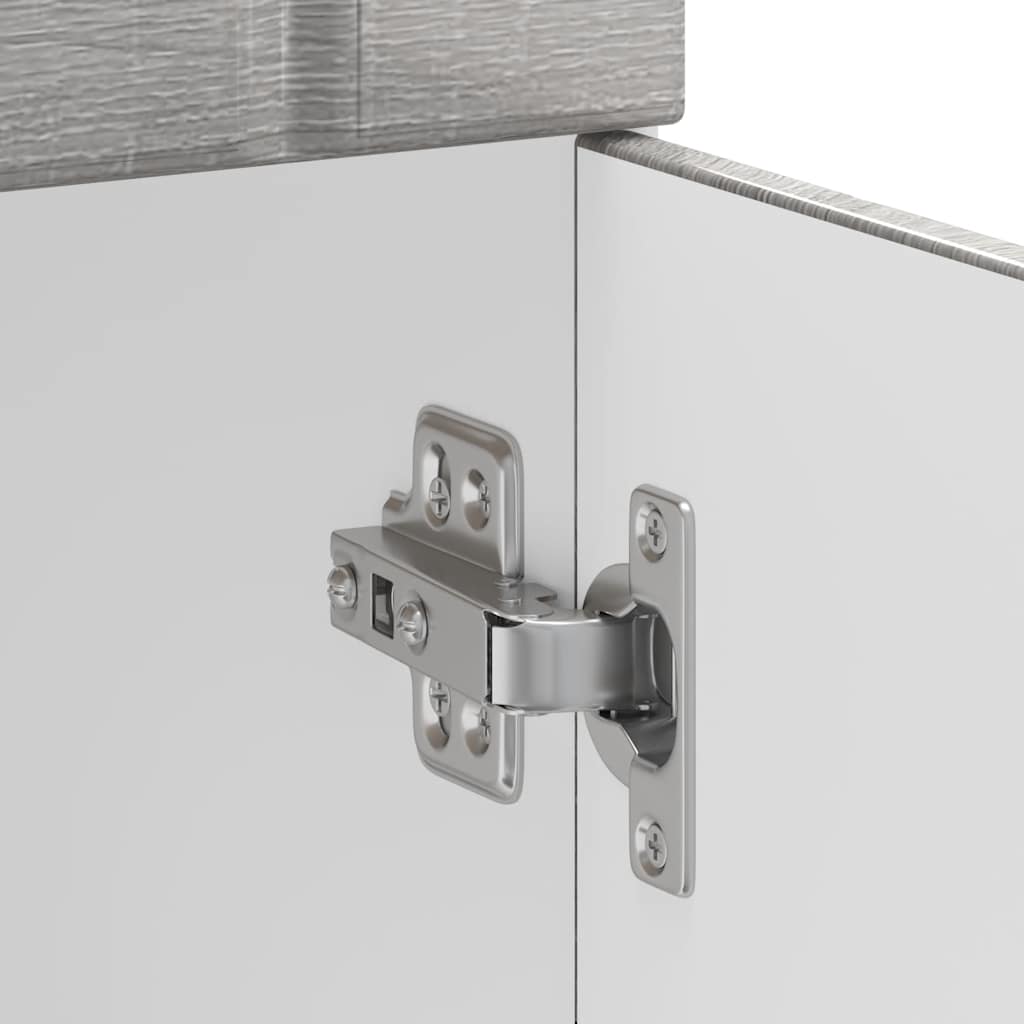 Base da Cucina Lucca Grigio Sonoma in Legno Multistrato - homemem39