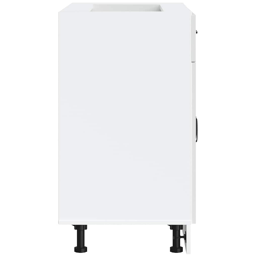 Base da Cucina Lucca Bianco in Legno Multistrato - homemem39