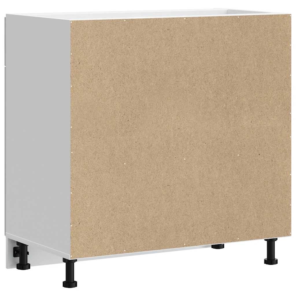 Base da Cucina Lucca Bianco in Legno Multistrato - homemem39